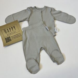Комплект для новорожденных ( серый,56см)