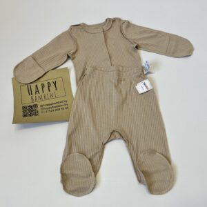 Комплект для новорожденных (коричневый,62см)