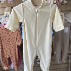 Комбинезон велюровый ( бежевый)