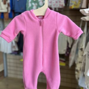 Комбинезон флисовый ( розовый)