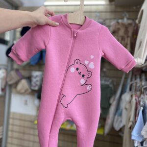 Комбинезон ( утепленный) розовый