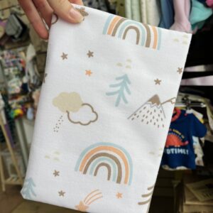 Пеленка Непромокаемая 60/60 см ( фланель) 003