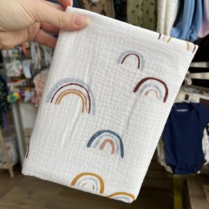 Пеленка Непромокаемая , муслин 60/60 см 006